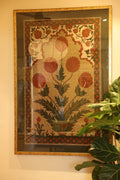 Hand embroidered Mughal Gulistan butti