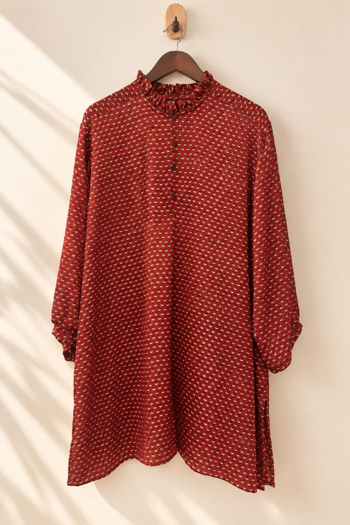Verandah Evening Silk Tunic