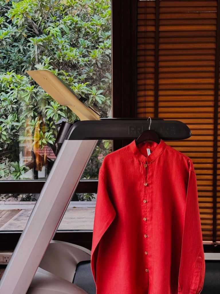 The Marrakesh linen shirt - Terracotta