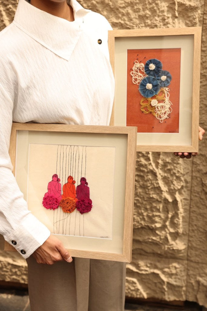 Textile Artworks “Moushi & Genda Phool”
