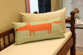 The Little Red Fox - lumbar cushion