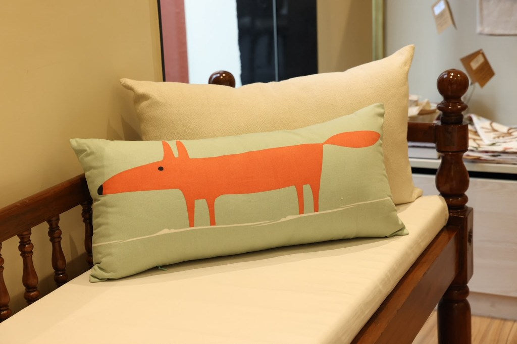 The Little Red Fox - lumbar cushion